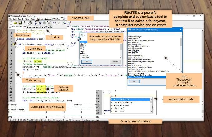 RSciTE and MathParseKit